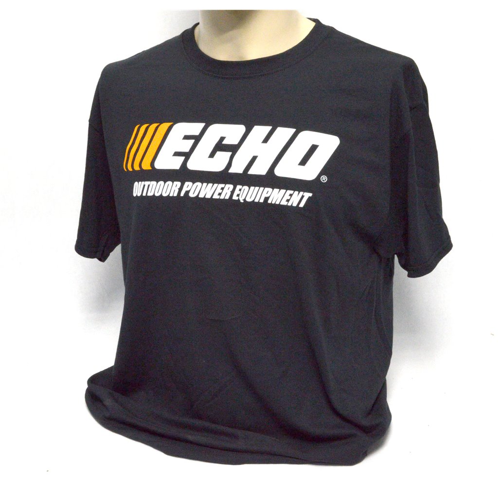 EC-TSHIRT-LOGO-BLACK-3XL,,POWERTEX GROUP,,ECHO Logo TShirt Black w/Logo ...