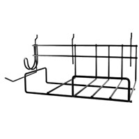 Chain Saw Rack with Accessory Peghook